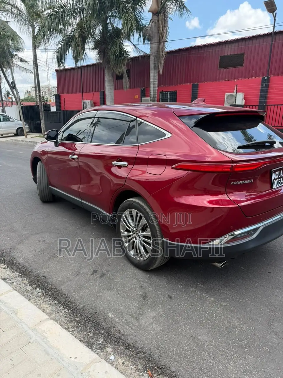 Toyota Harrier Z Leather Package 2022 Red
