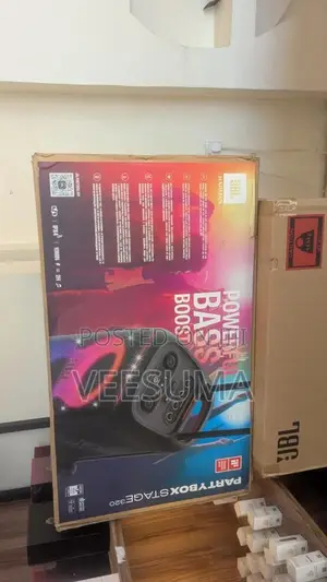 JBL PartyBox Stage 320 | Powerful Sound & Lights | Brand New
