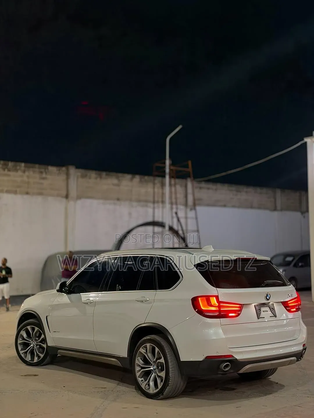 BMW X5 M50d 2015 Off white