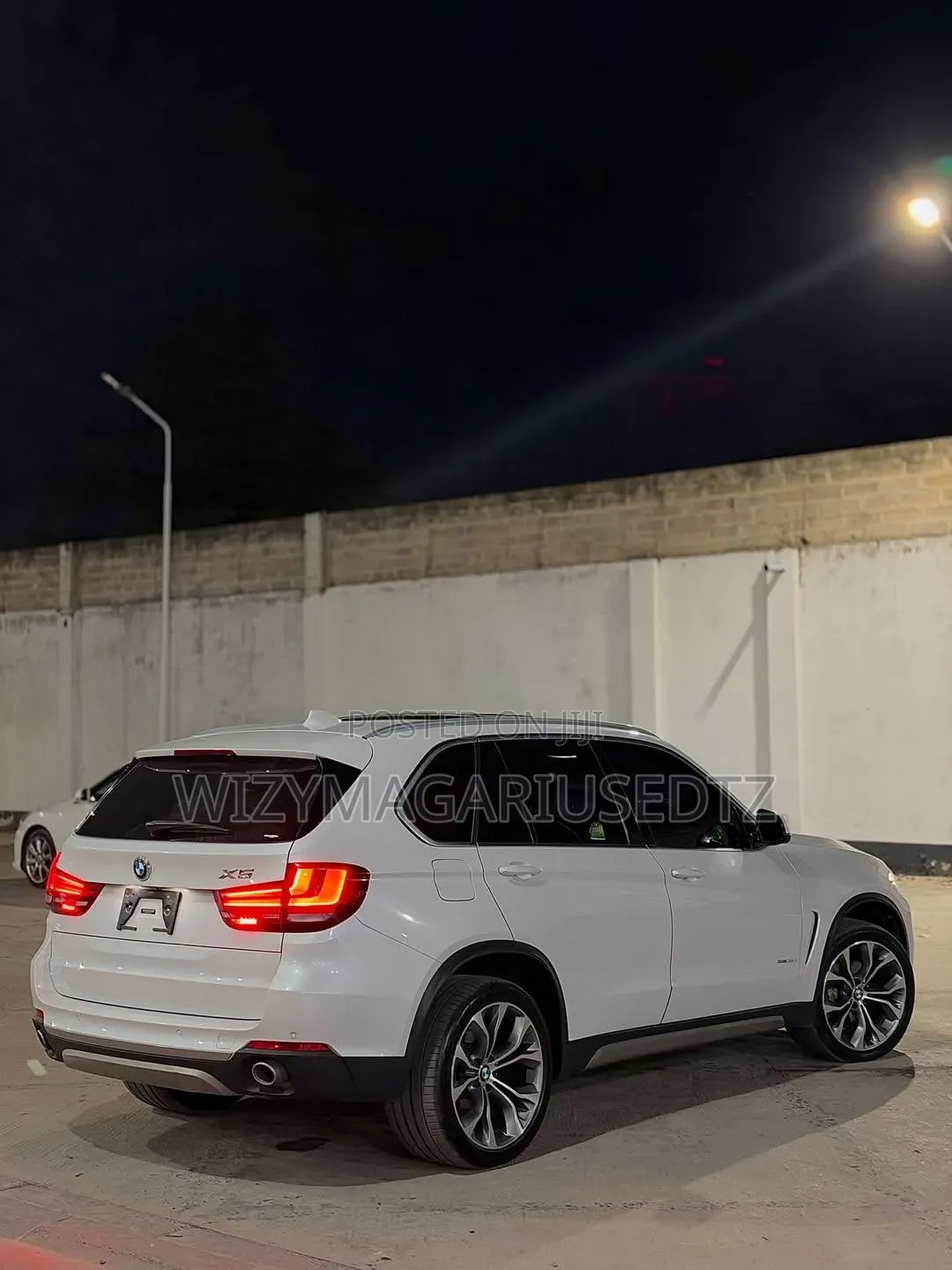 BMW X5 M50d 2015 Off white