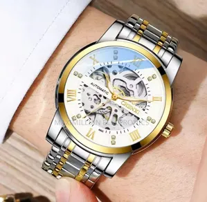 Chenxi 8802 Men's Automatic Mechanical Skeleton Wristwatch