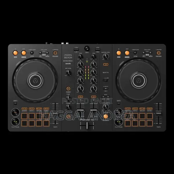 AlphaTheta Pioneer DJ DDJ-FLX2 2-Channel DJ Controller, Smart Fader