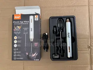 RAF Electric Egg Whisk 2-in-1 Handheld Mixer With USB Charging, 90W