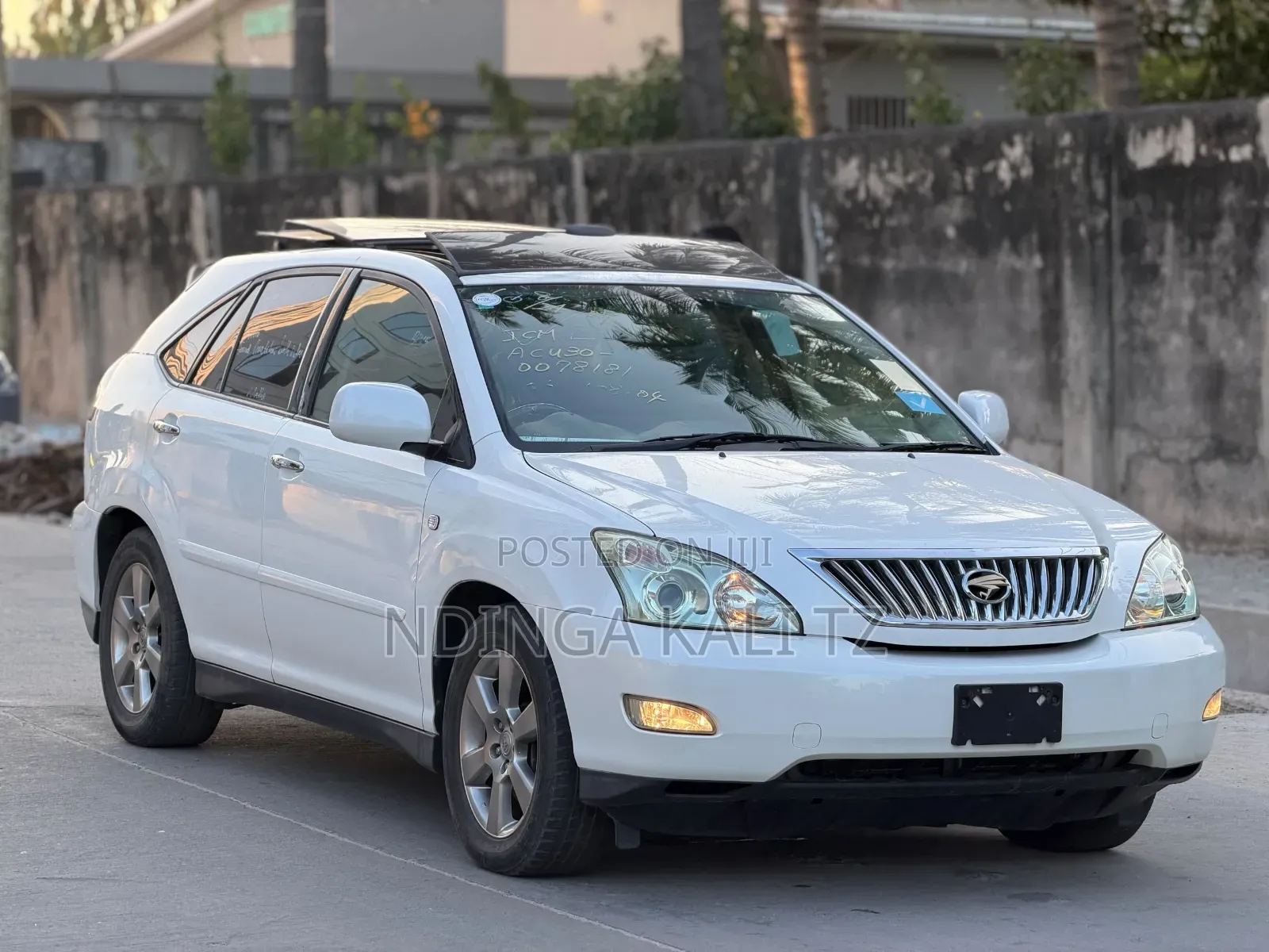 Toyota Harrier 2007 White
