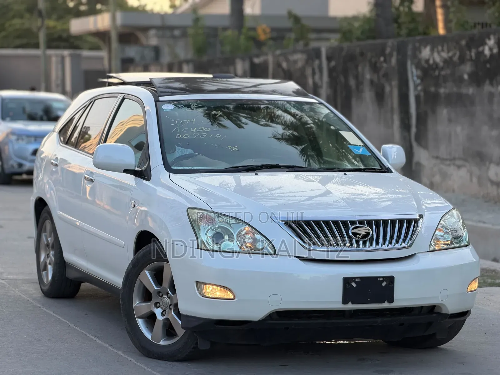 Toyota Harrier 2007 White