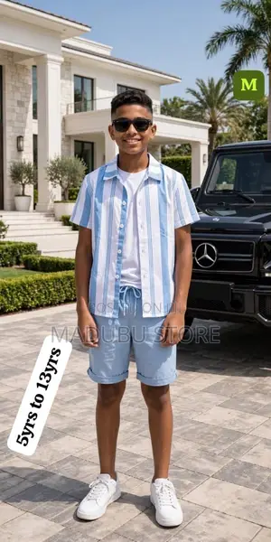 Children Shorts and Shirt Full Set