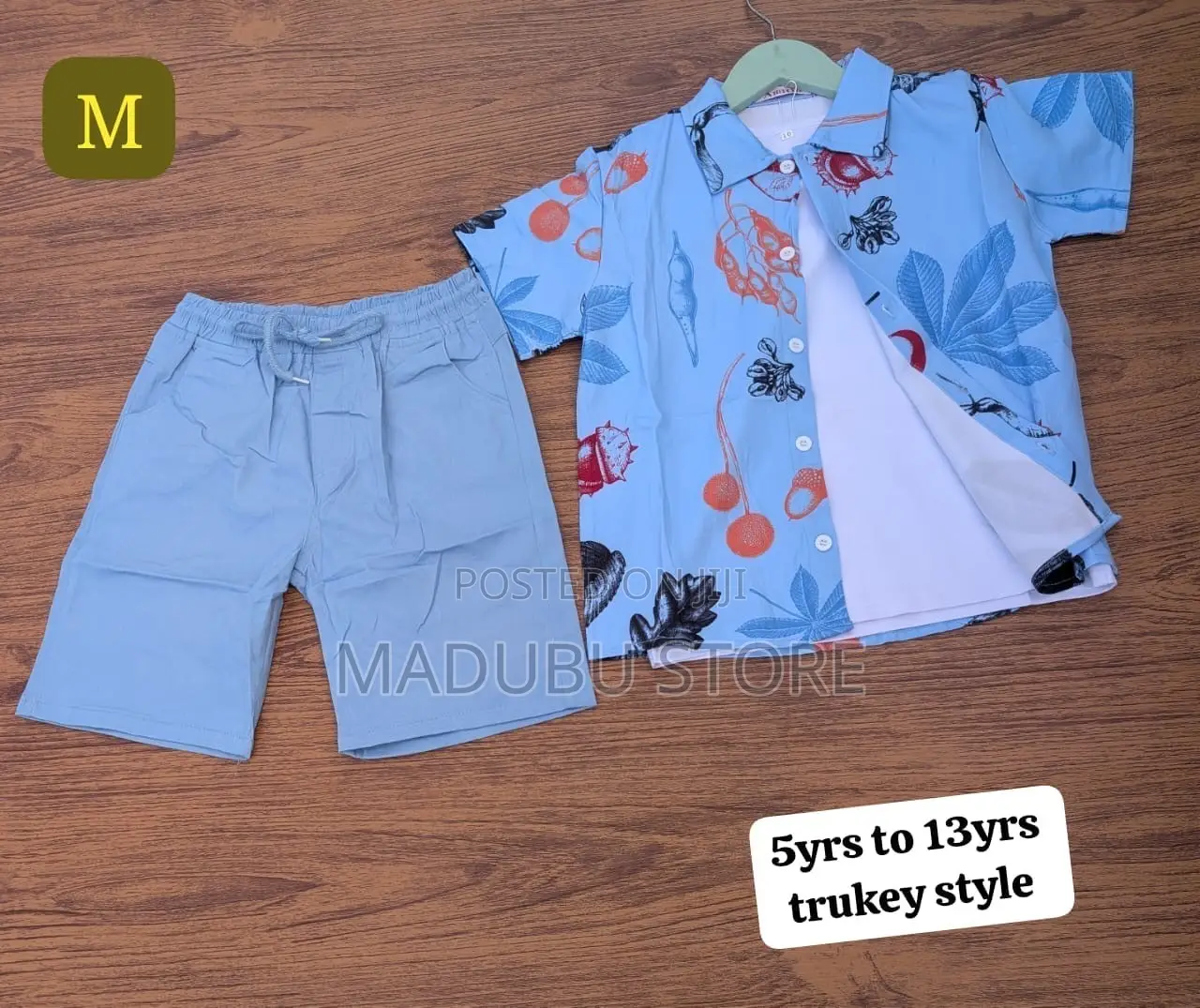 Children Shorts and Shirt Full Set