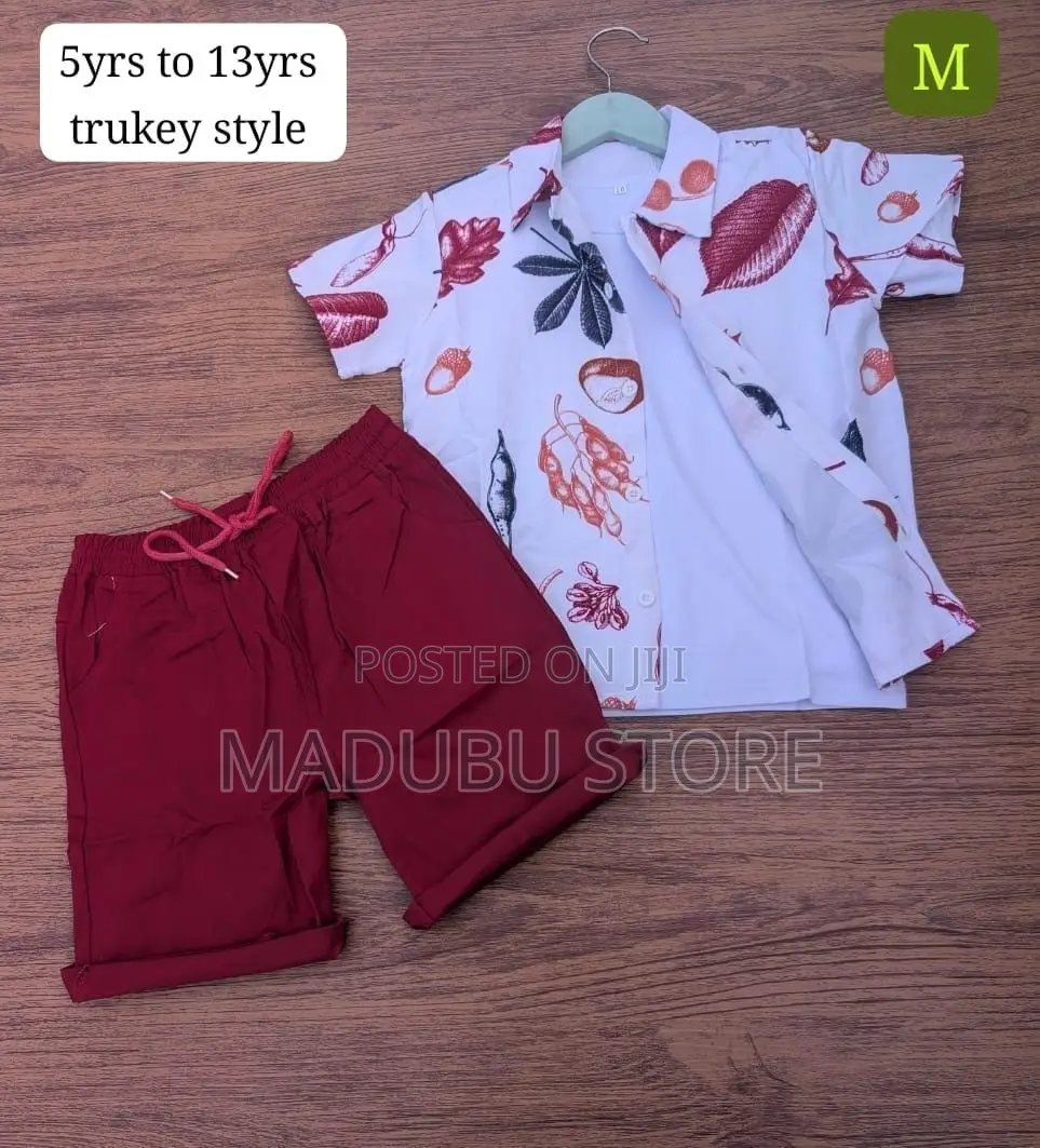 Children Shorts and Shirt Full Set