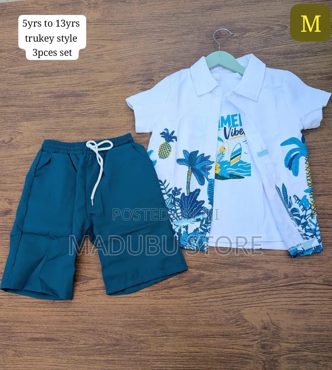 Children Shorts and Shirt Full Set