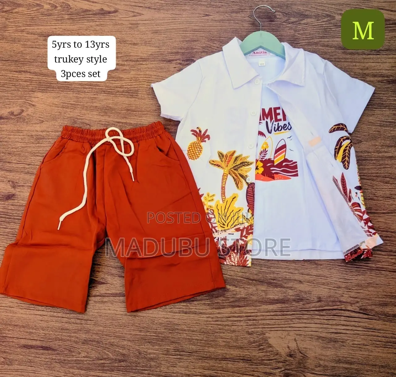 Children Shorts and Shirt Full Set