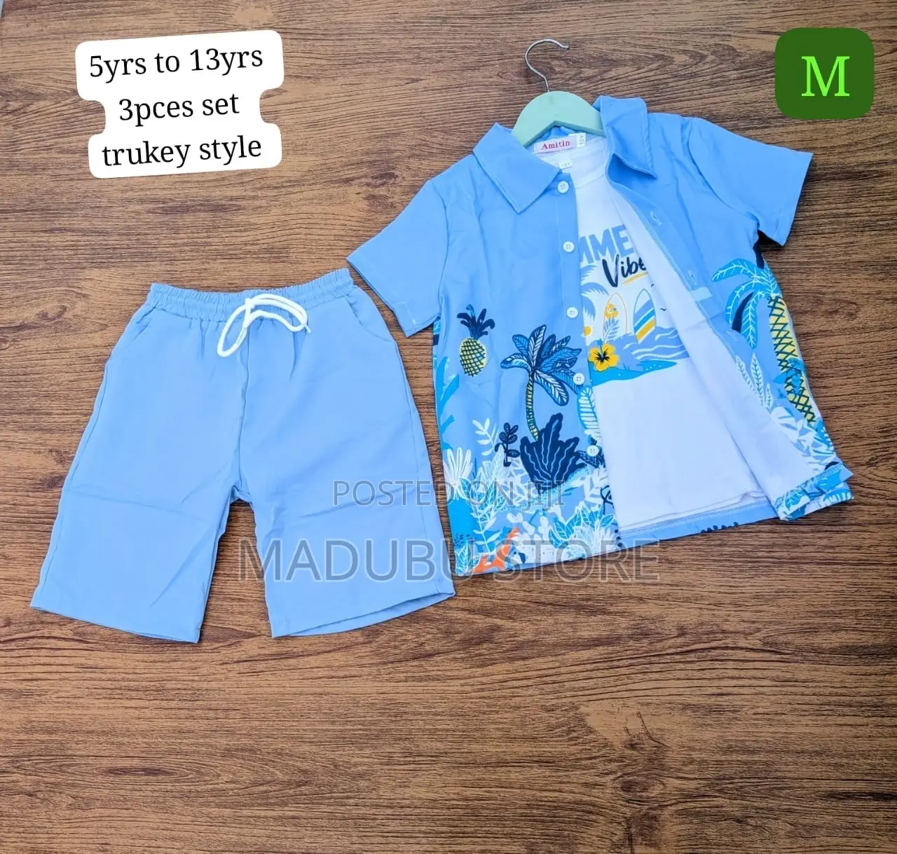 Children Shorts and Shirt Full Set