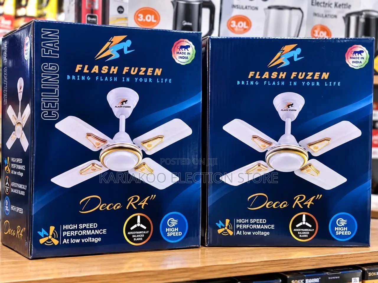 Punguza Joto Kwa Kishua: Feni Za Dari Za Kisasa Zimeingia Dukani!