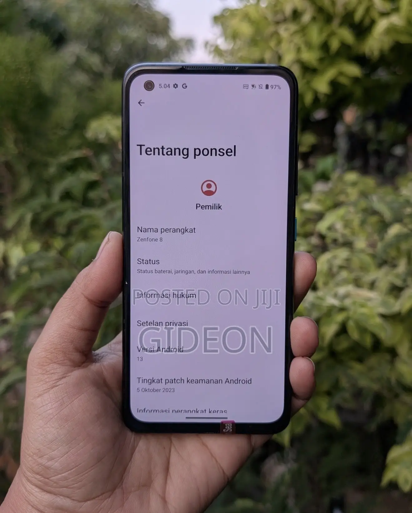 Asus Zenfone 8 128 GB Black