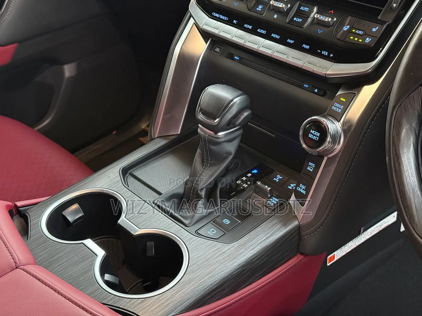 Toyota Land Cruiser LC300 2023 Maroon