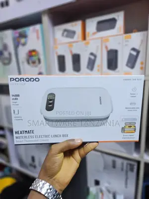 Porodo Lifestyle Heatmate Electric Lunch Box, Smart Thermostat Control