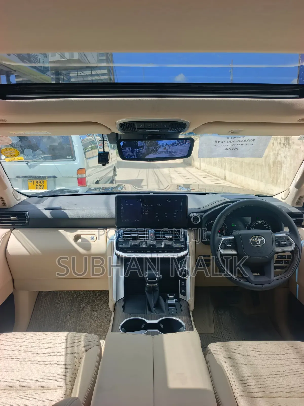 Toyota Land Cruiser LC300 2023 Black