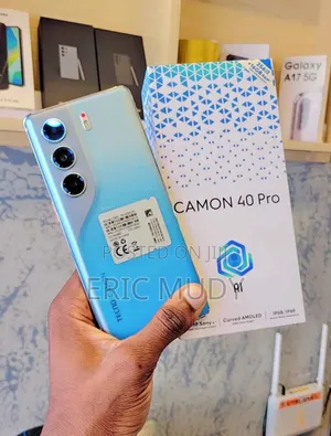 New Tecno Camon 40 Pro 5G 256 GB Blue