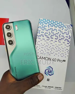 New Tecno Camon 40 Pro 5G 256 GB Blue