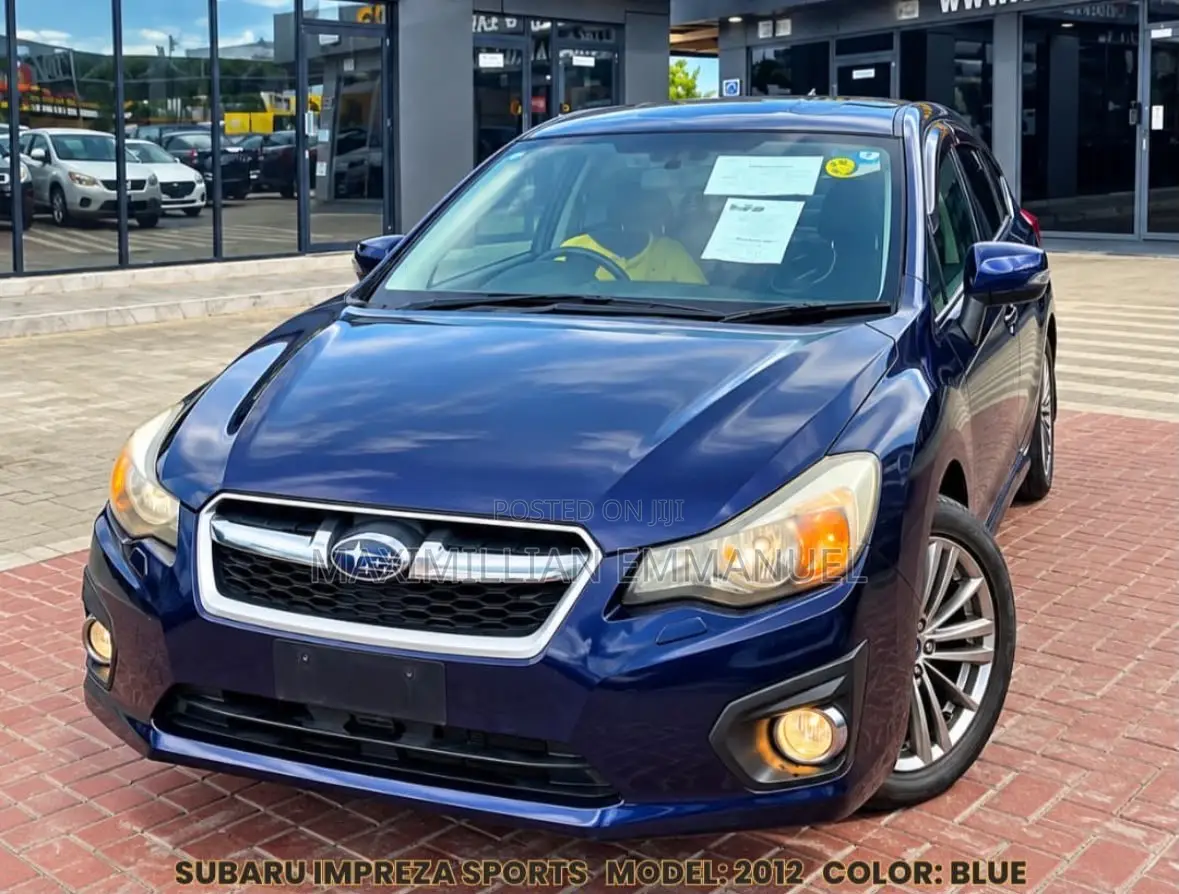 Subaru Impreza 2012 Blue