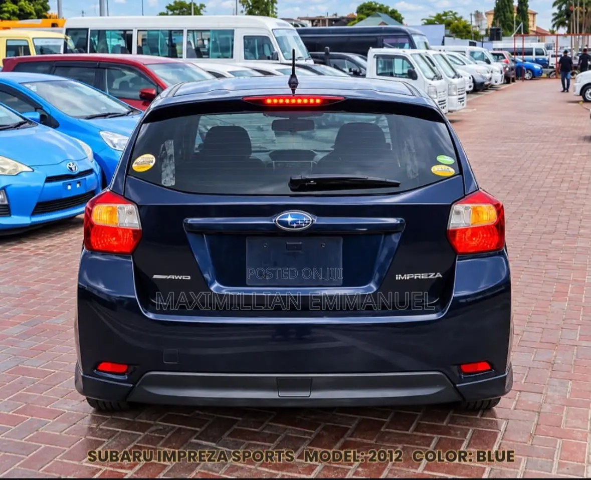 Subaru Impreza 2012 Blue