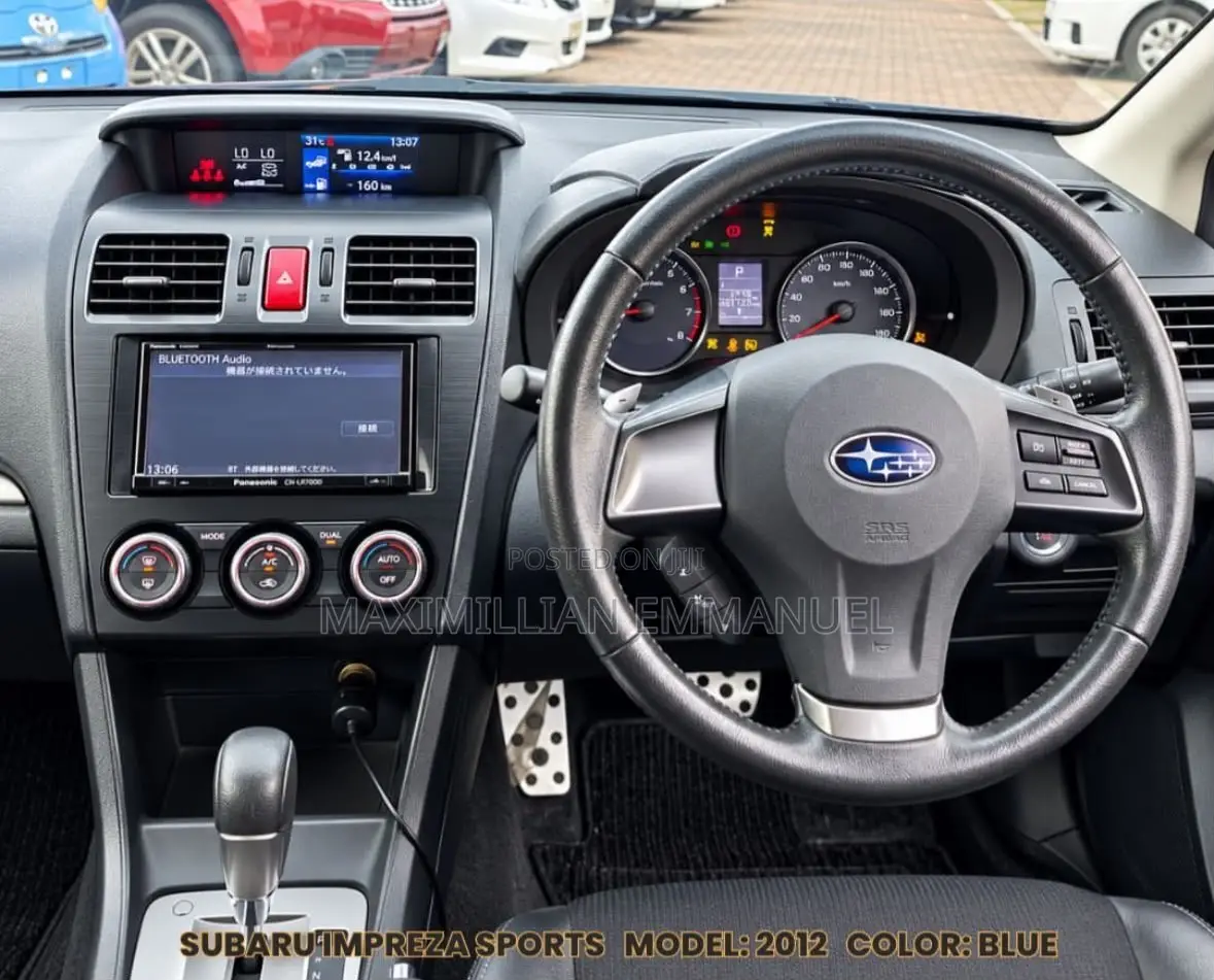Subaru Impreza 2012 Blue