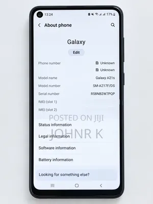 Samsung Galaxy A21s 64 GB Black