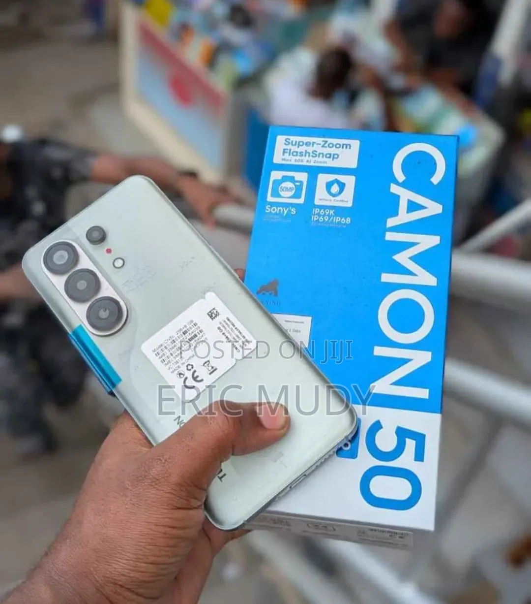 New Tecno Camon 50 Pro 256 GB Silver