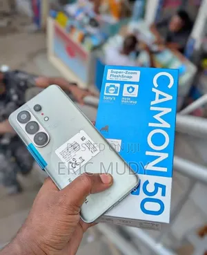 New Tecno Camon 50 Pro 256 GB Silver