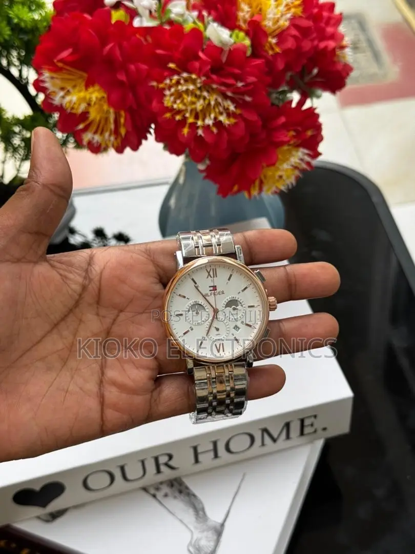 TOMMY Fashion Watches Mkanda Wa Chuma High Quality Water Proof