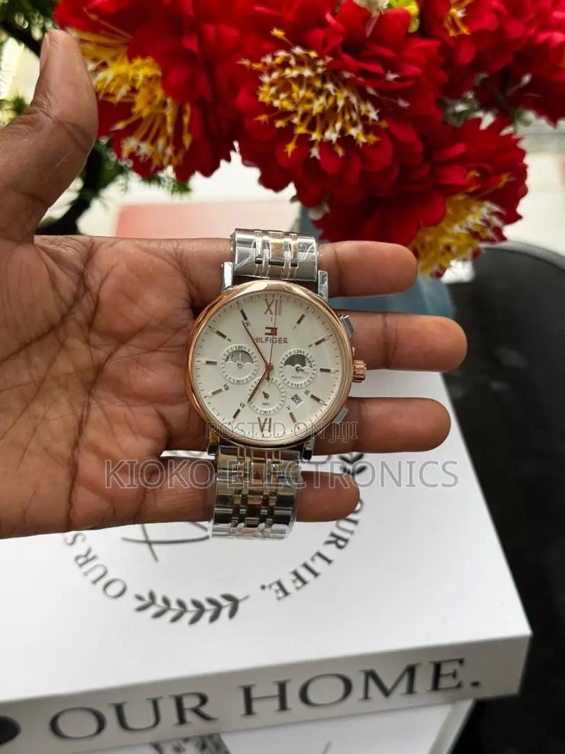 TOMMY Fashion Watches Mkanda Wa Chuma High Quality Water Proof