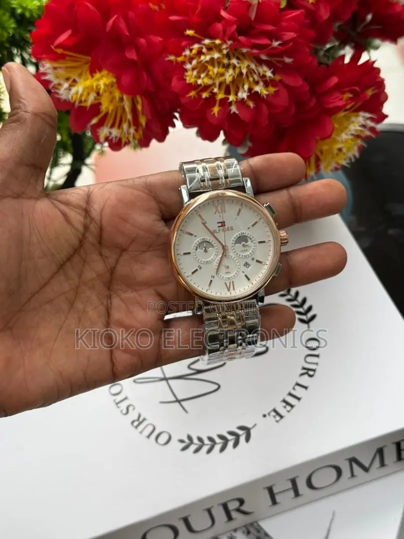 TOMMY Fashion Watches Mkanda Wa Chuma High Quality Water Proof