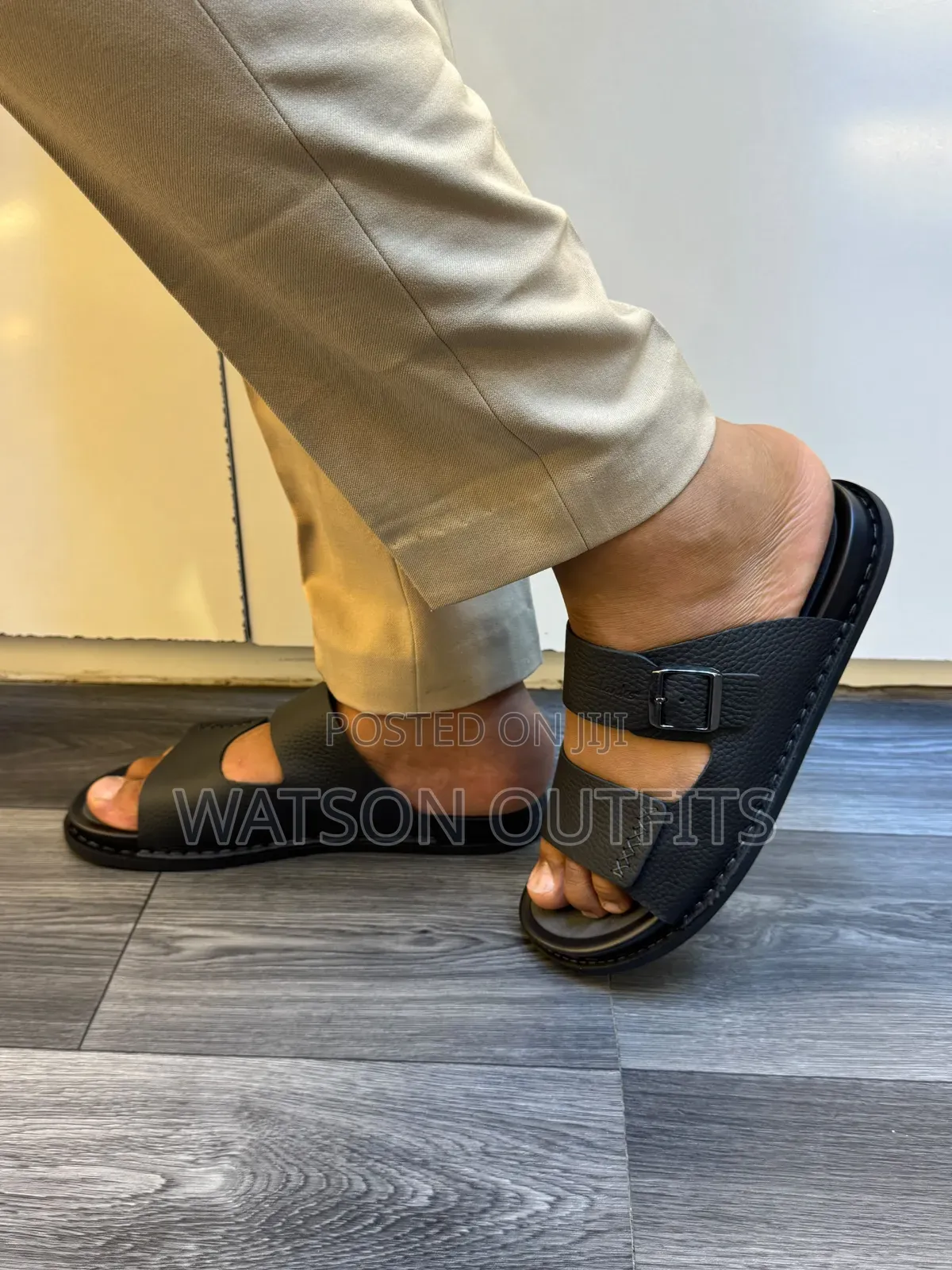 Ecco Class Clarks Design Men's Leather Sandals