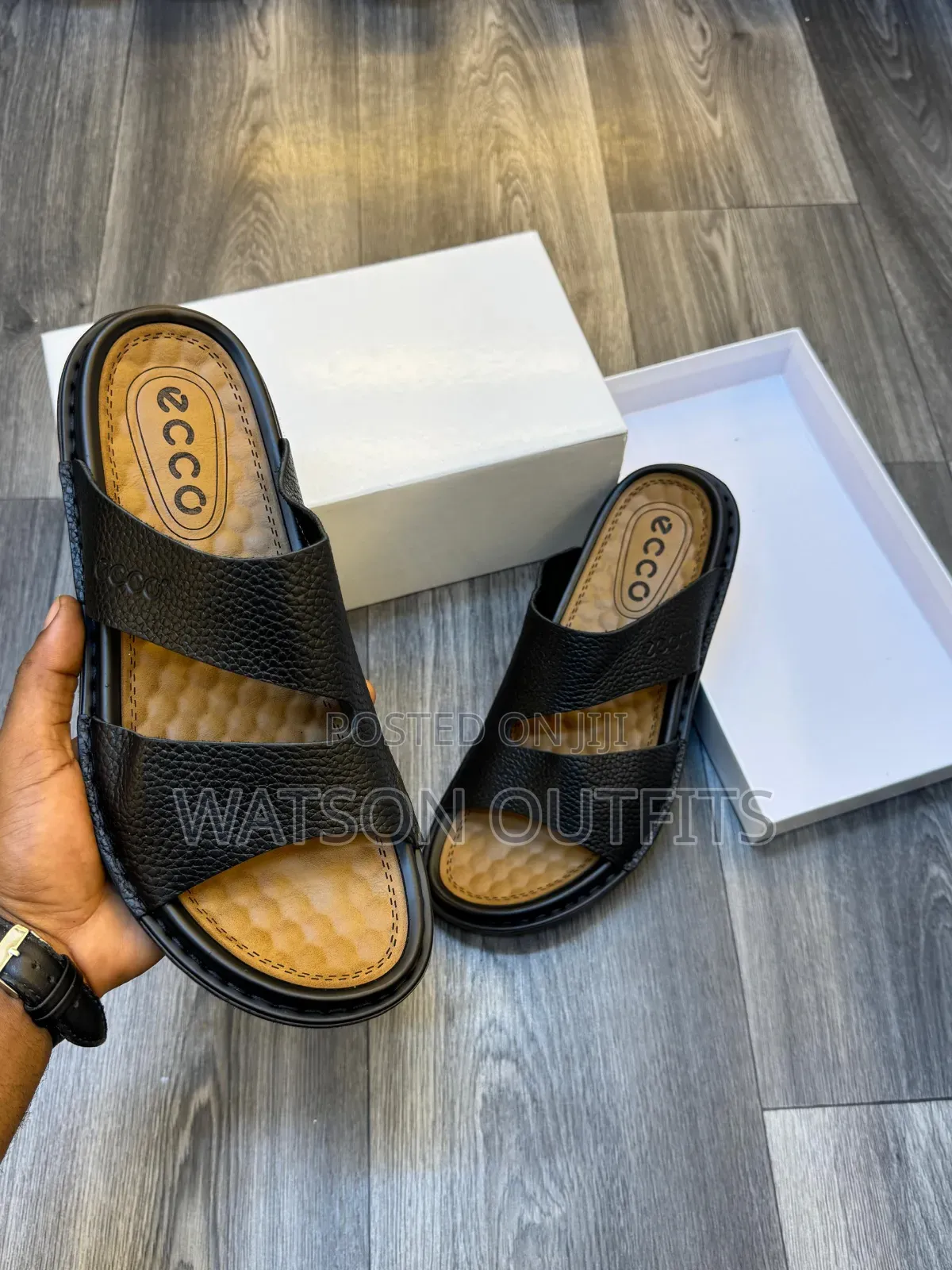Ecco Class Clarks Design Men's Leather Sandals