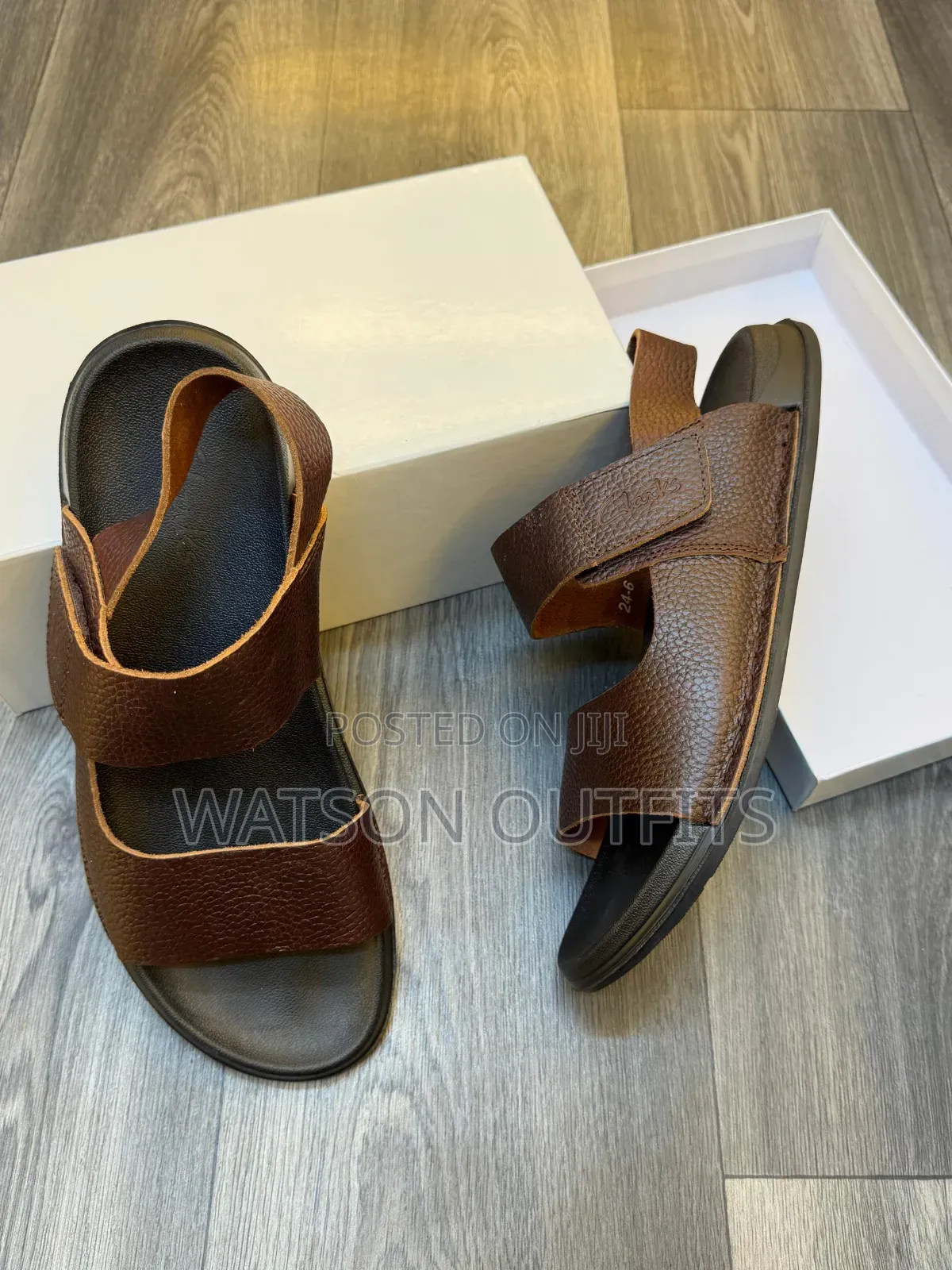 Ecco Class Clarks Design Men's Leather Sandals