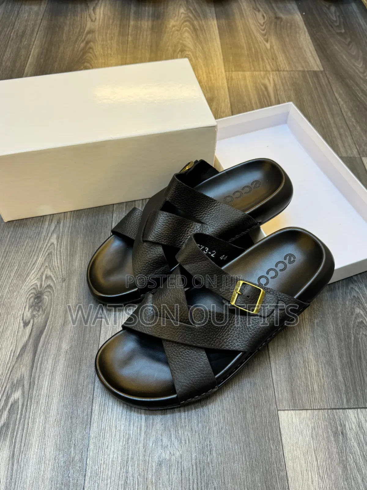 Ecco Class Clarks Design Men's Leather Sandals