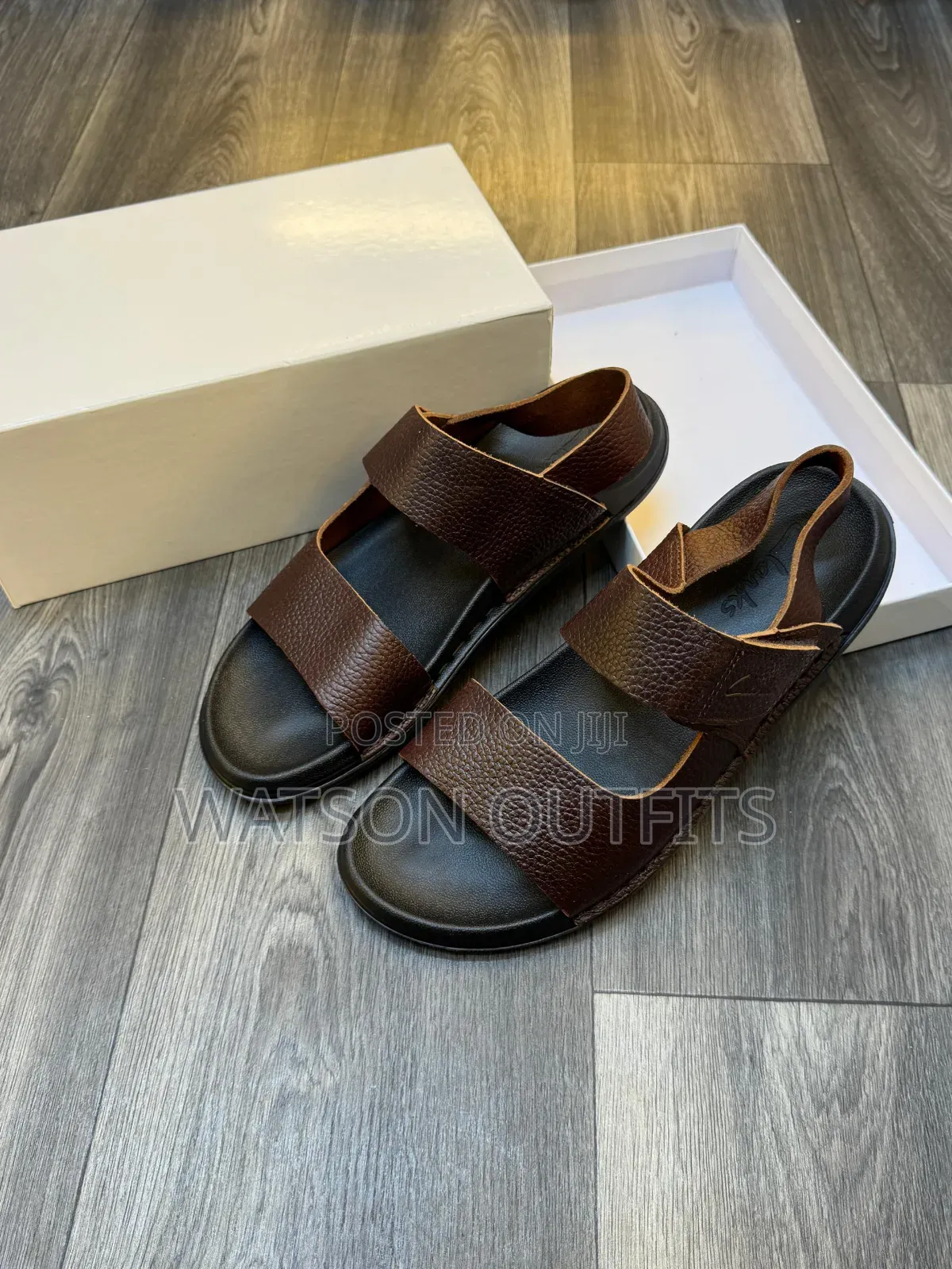 Ecco Class Clarks Design Men's Leather Sandals