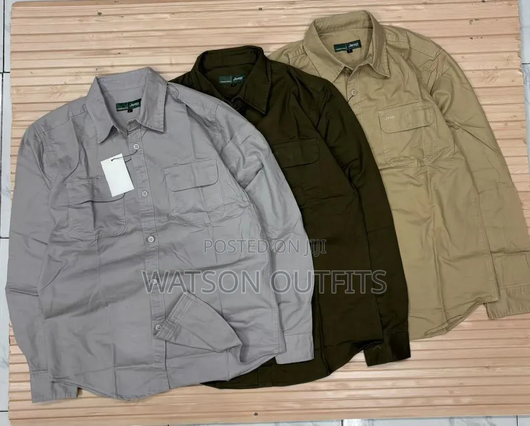 M-Zaro JEEP Kadet Materials Design Men's Shirts Mashati Makali