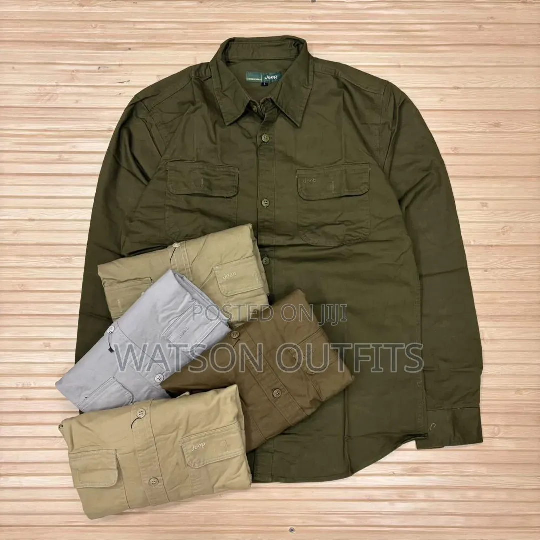 M-Zaro JEEP Kadet Materials Design Men's Shirts Mashati Makali