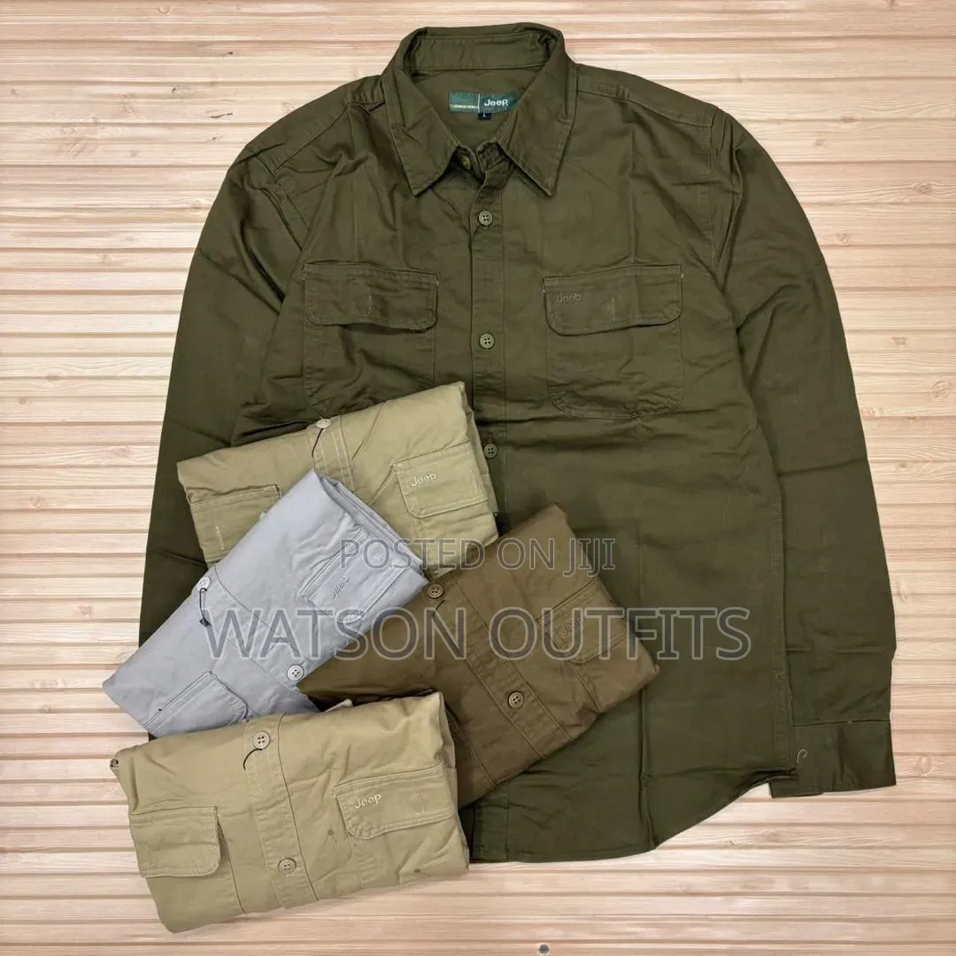 M-Zaro JEEP Kadet Materials Design Men's Shirts Mashati Makali