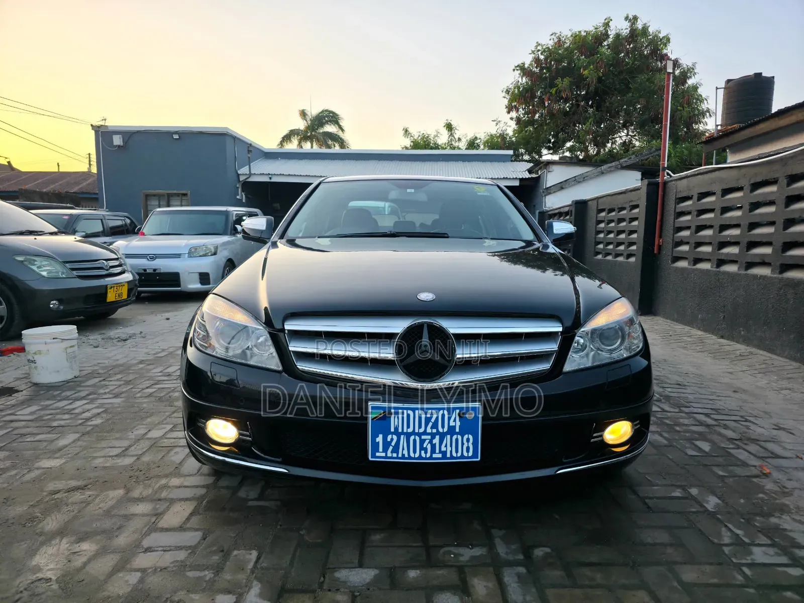 Mercedes-Benz C200 2008 Black