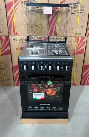 Global Star Cooker 50x50 (3 Gas + 1 Electric Burner + Electric Oven)