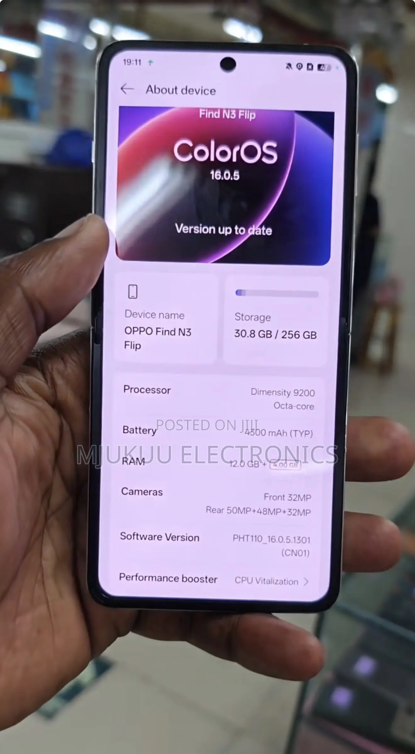 Oppo Find N3 Flip 256 GB White