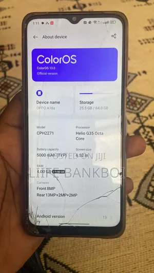 Oppo A16 64 GB Blue