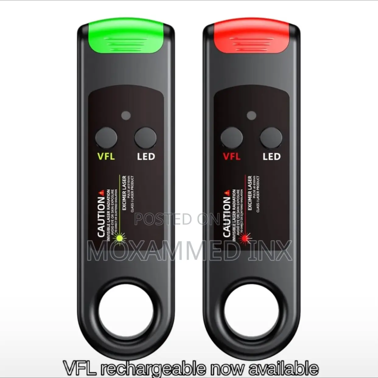 Rechargeable 2-in-1 Visual Fault Locator (VFL)