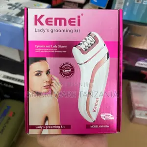 Kemei Lady's Grooming Kit Epilator and Shaver With Skin Protector, USB