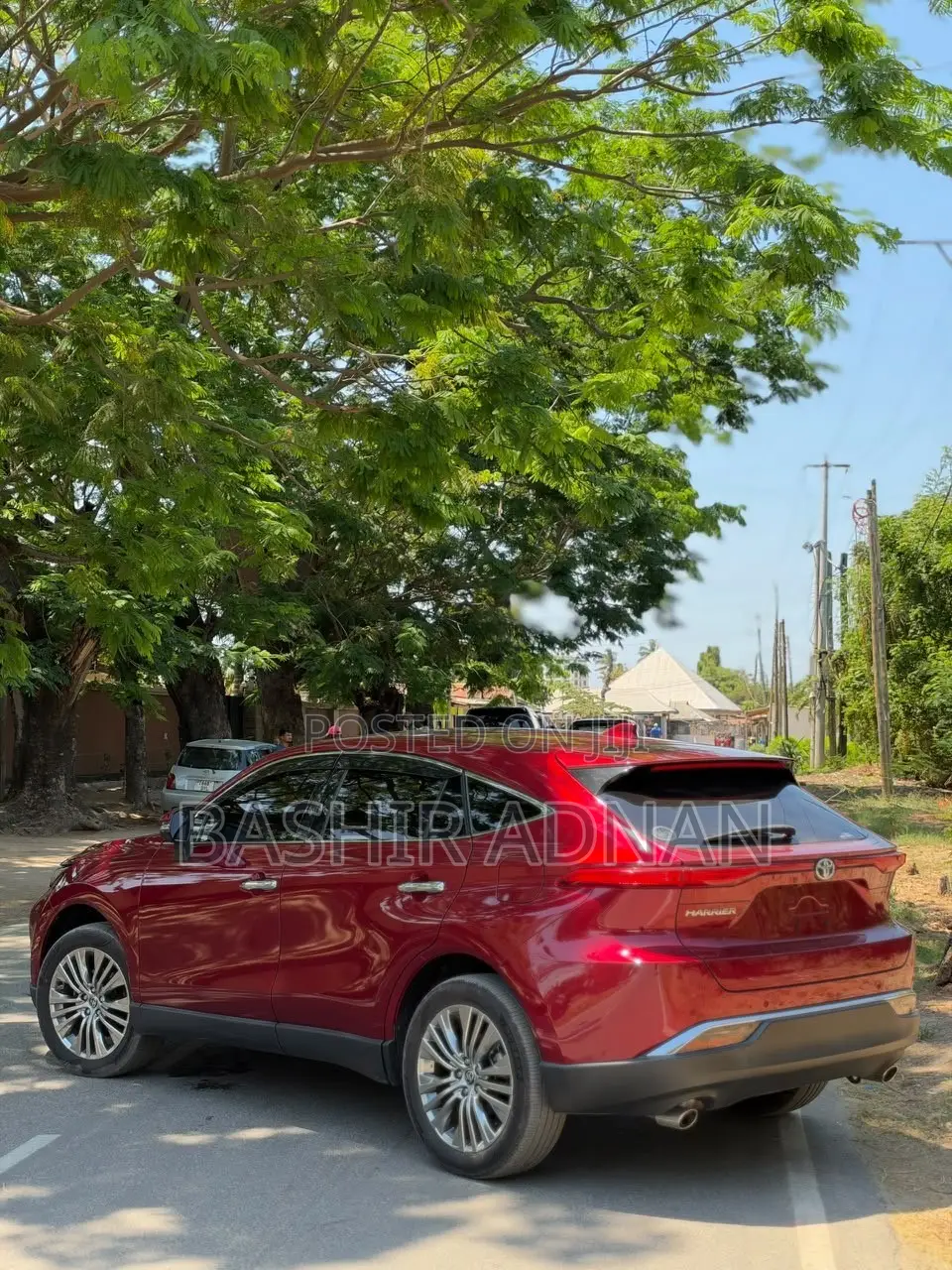 Toyota Harrier Z 2021 Maroon