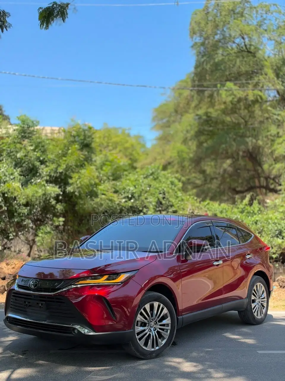 Toyota Harrier Z 2021 Maroon