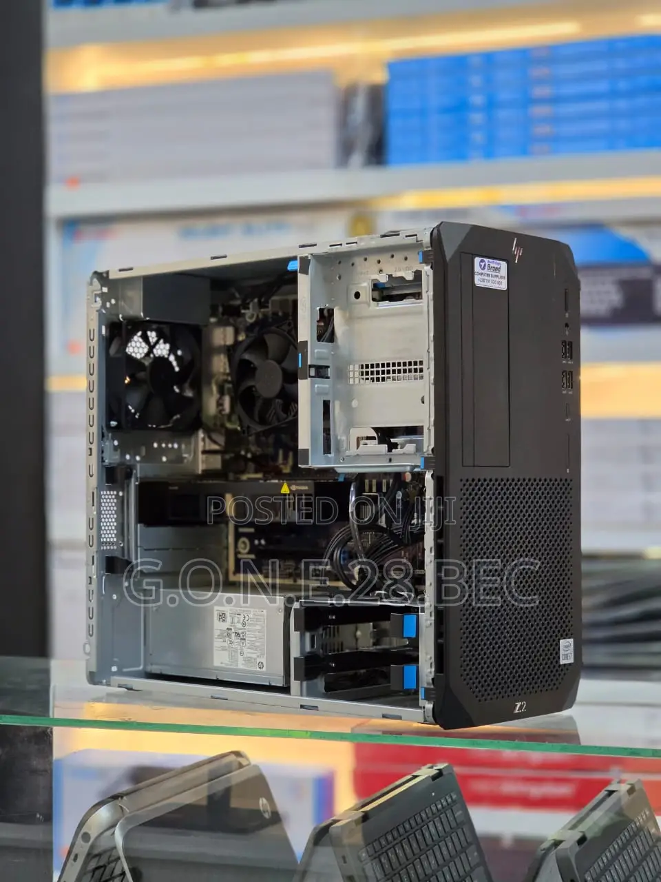 Desktop Computer HP Z2 G4 Tower 16GB Intel Core i9 SSD 512GB