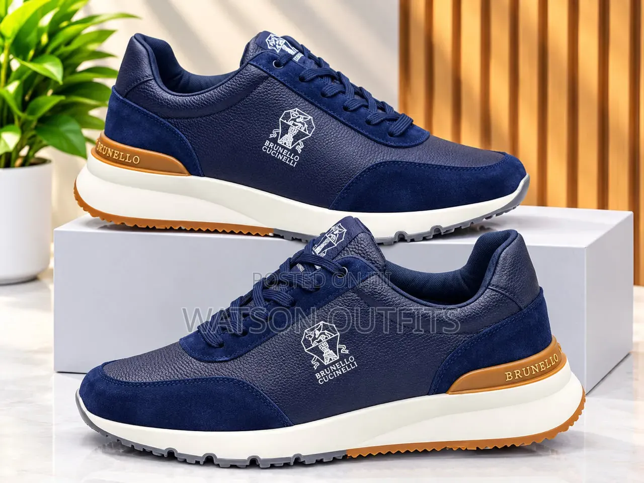Boss-Brunello Design Men's Leather Shoes