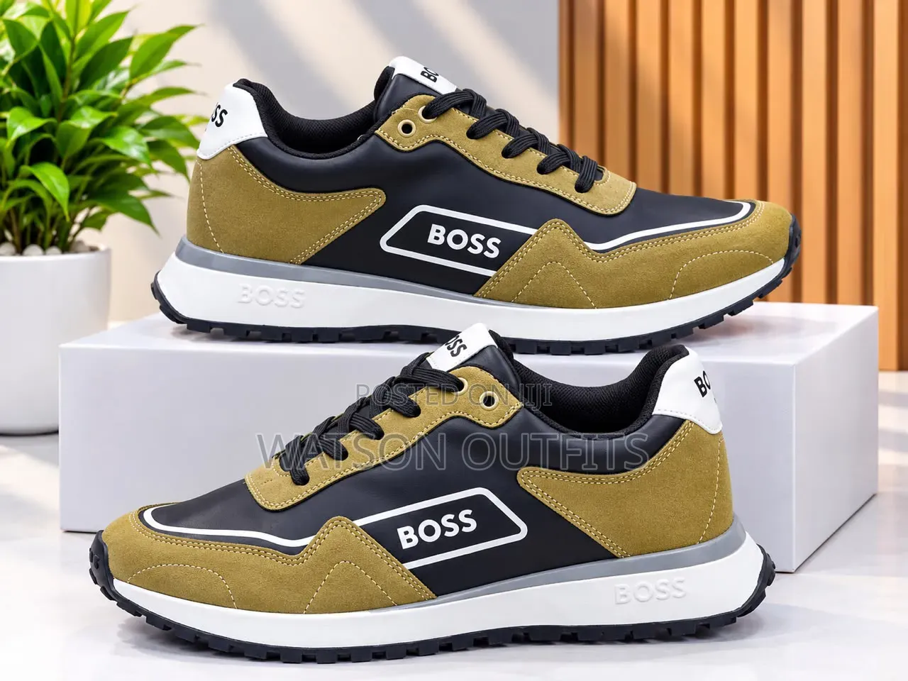Boss-Brunello Design Men's Leather Shoes